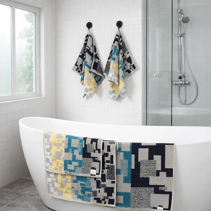SEMAXE Hand Towels for Bathroom, 100% Cotton Towels - Image 9