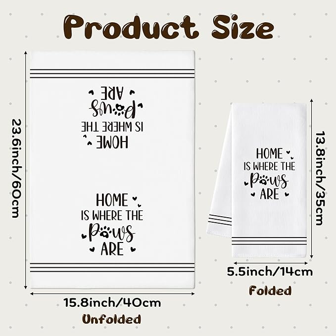 GROBRO7 Cute Cat Hand Towel - Image 2