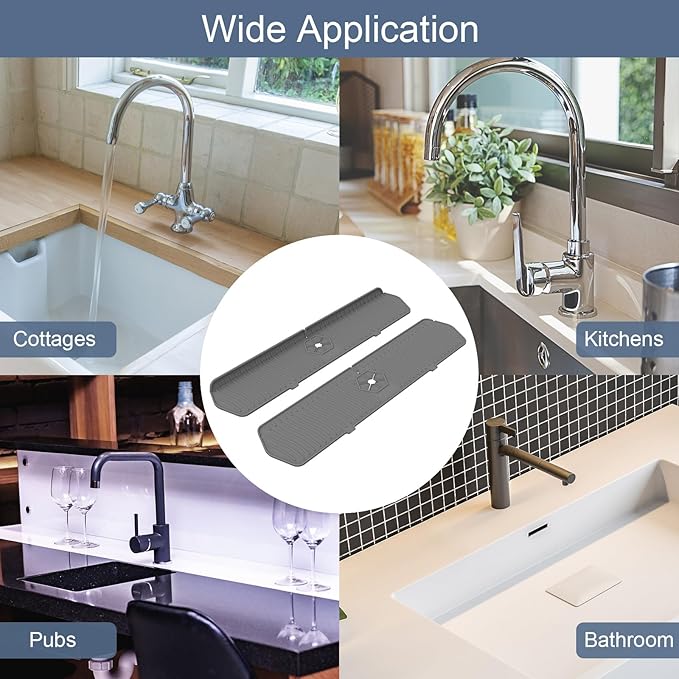 Faucet Guard - 90 Foldable Drain Mat - Image 6