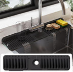 24 Inch Silicone Faucet Mat for Kitchen Sink Splash Guard by Doeklpo