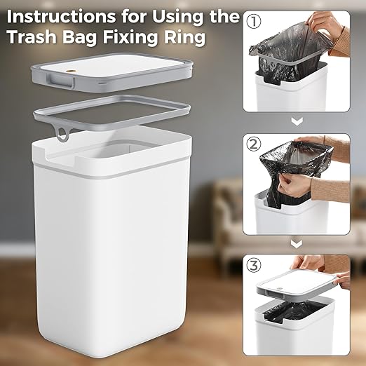 Spreezy Bathroom Trash Can - Image 10