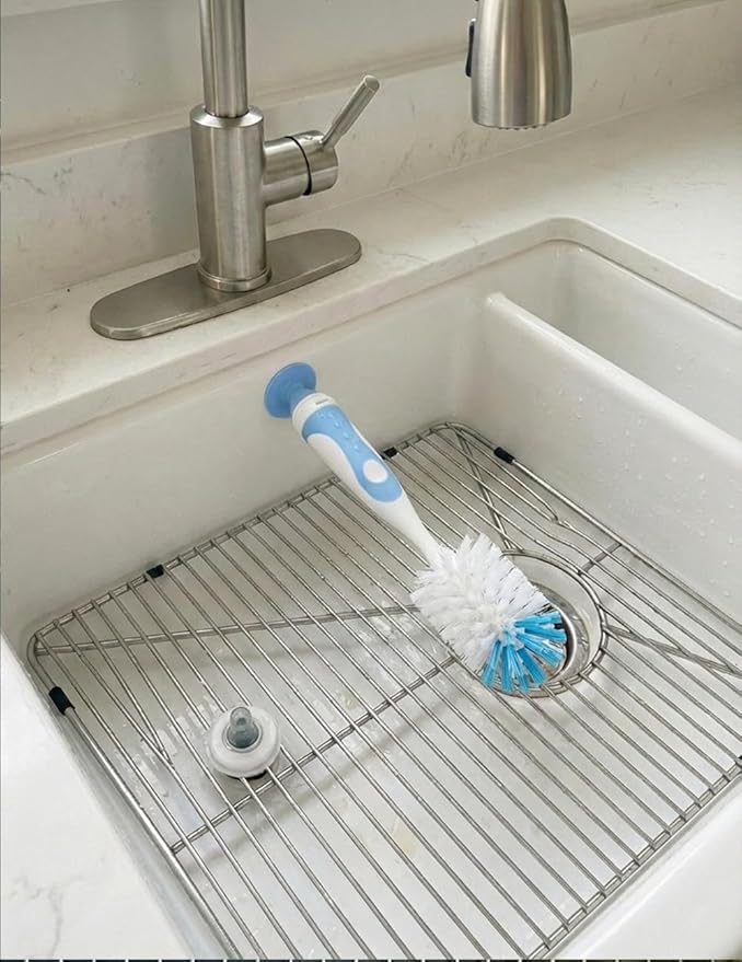 Baby Bottle Brush Set 4 in 1, Baby Bottle Cleaner, - Image 8