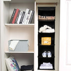 2 Pack Hanging Closet Organizer, 5 Shelves Hanging Storage - Image 5