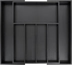VaeFae Premium Bamboo Drawer Organizer, Expandable Silverware Drawer Organizer by VaeFaeDirect