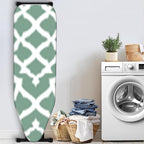 Nuxovilar Green Geometric Pattern Ironing Board Cover, 15 * 54inch, Fits Most - Image 3