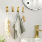 pickpiff 12 Pack Wall Hooks for Coat and Towel: 13LB Strong Adhesive Door - Image 5