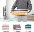 Fixwal 6pcs Clear Blanket Storage Bags - Image 2