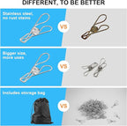 Clothes Pins Heavy Duty Outdoor, Metal Clips Heavy Duty - Image 6