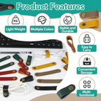 20 Pcs Leather Cord Organizer - Image 4