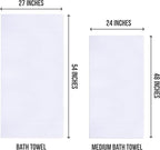 Utopia Towels 6 Pack Bath Towel Set, 500 GSM 100% Ring Spun Cotton Medium - Image 2