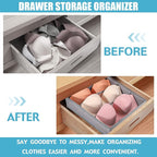 Dresser Drawer under Cabinet Clothes Organizer 3 Cell Foldable Storage Cubes - Image 4