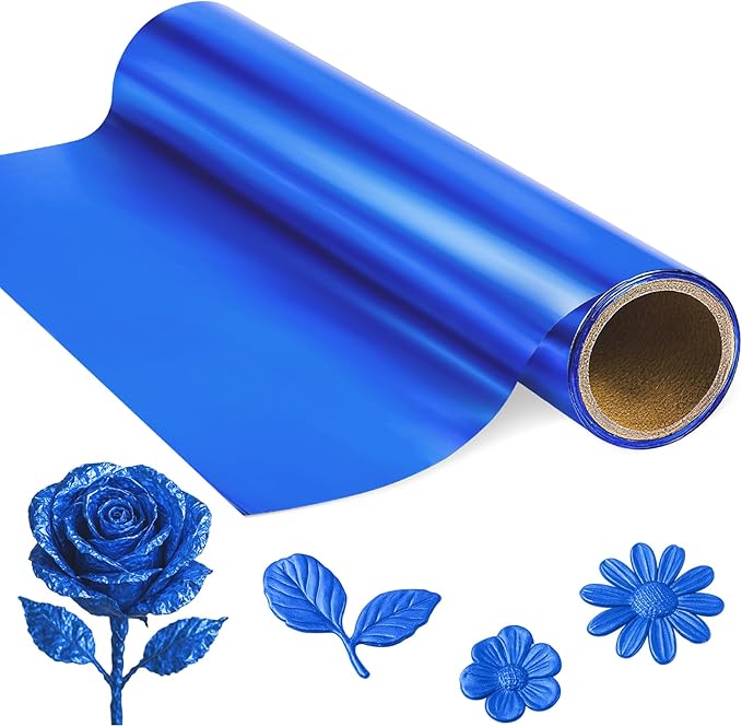1 Roll Aluminum Metal Crafts DIY Foil 12 Inch x 20 ft 0.1 mm Thick by Yaocom