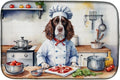 Caroline's Treasures DAC6247DDM English Springer Spaniel The Chef Dish Drying by CarolinesTreasures