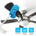 Ceiling Fan Cleaner Duster Reusable Microfiber Ceiling Fan Blade Cleaner - Image 2