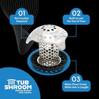 TubShroom Ultra Revolutionary Bath Tub Drain Protector Hair - Image 8