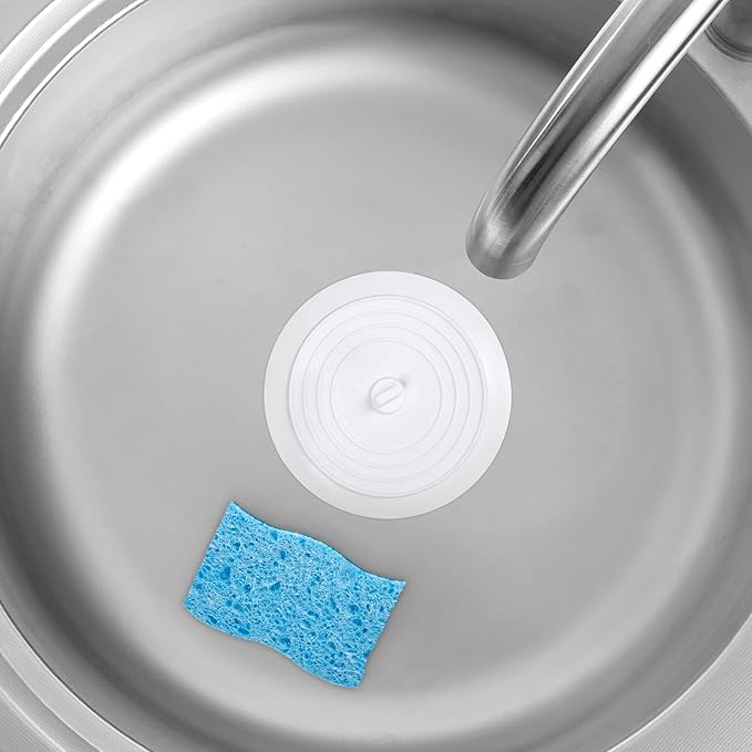 HIC Kitchen Silicone Drain Stoppers, - Image 6