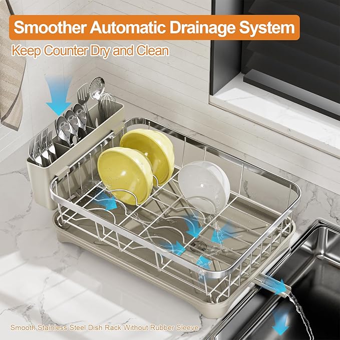 Stainless Steel Dish Drying Rack – 304 Grade Dish Racks - Image 4