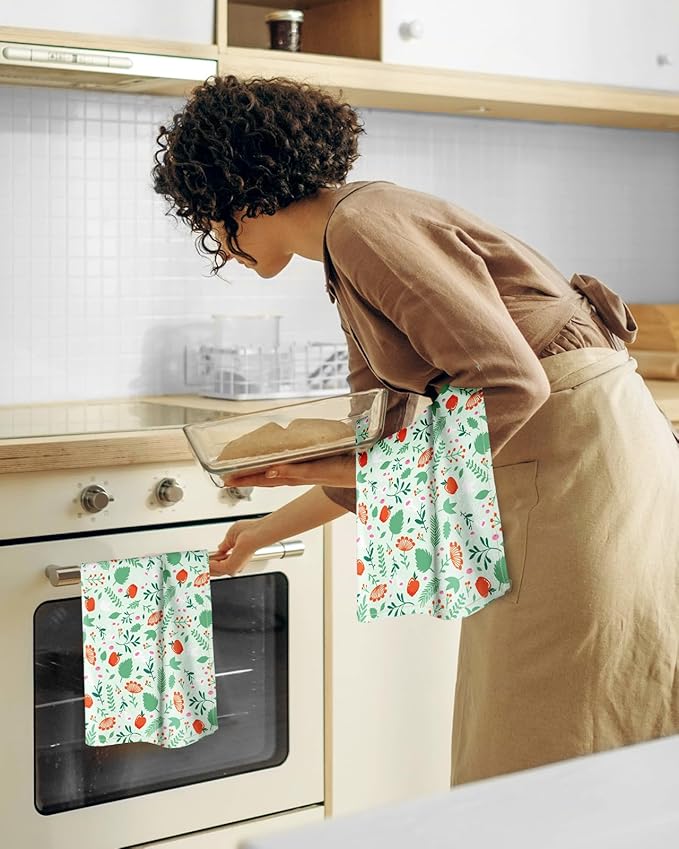 Flour Sack Kitchen Towels Set of 2-18x26 Cotton Dish Towels - Image 6
