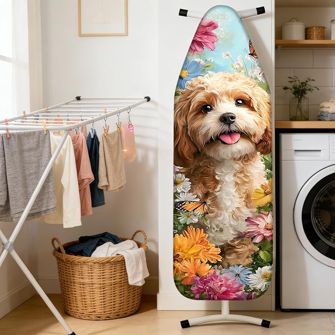 Nuxovilar Ironing Board Cover Needle Cotton 15x54 Inches | Ironing Board Cover - Image 2