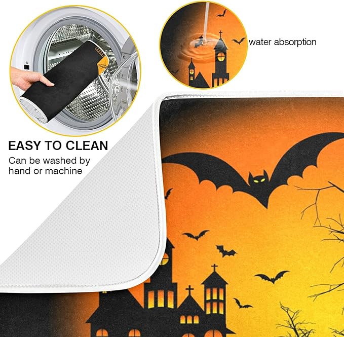 ALAZA Halloween Dish Drying Mat - Image 2