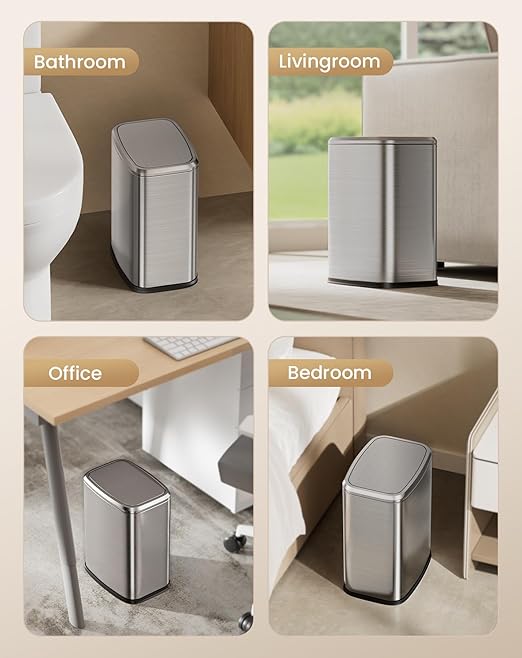 Cesun Small Bathroom Trash Can - Image 8