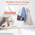 Coat Rack Wall Mount, Coat Hook Wall Mount, Wall Hooks - Image 2