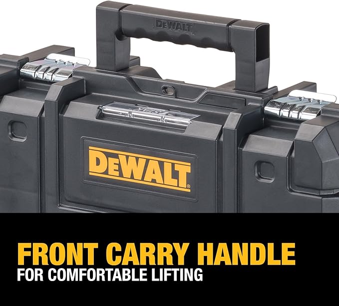 DEWALT TSTAK II Tool Box, Flat Top Tool Storage Case, Organizer Box Holds Up To - Image 11