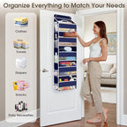 2 Pack Over The Door Organizer, Hanging Storage Organizer - Image 6