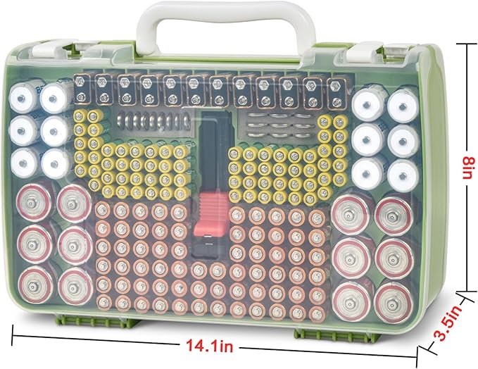Battery Organizer Storage Holder Case - Image 5