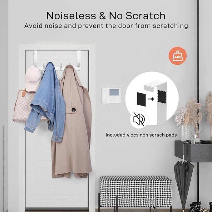 Over The Door Hooks, Door Hanger Hooks - Image 2