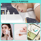 ONLYCARE Disposable Face Towel, Biodegradable Face Towels, Makeup Remover Dry - Image 6