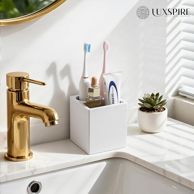 Luxspire Toothbrush Holder, 3 Slots Fast Drying Tooth Brush Holder - Image 6