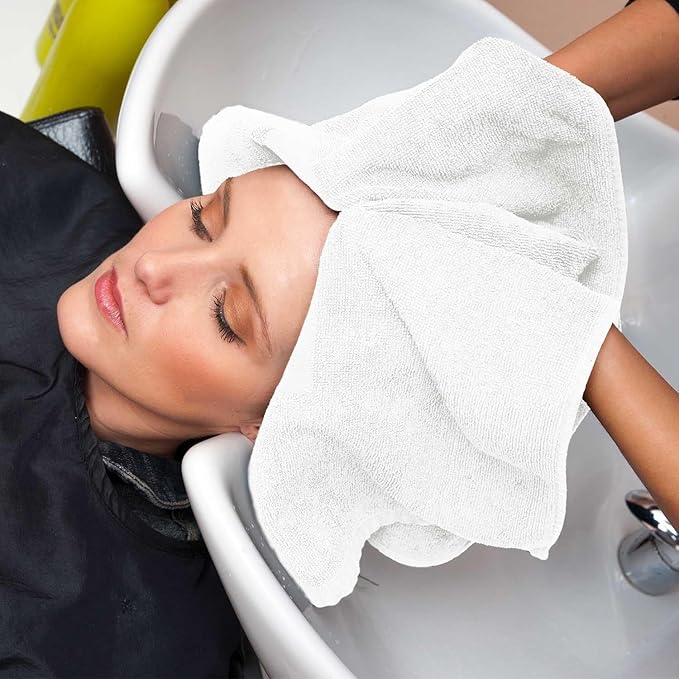 Utopia Towels White Salon Towels, and Home Hair Care - Image 4