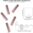5 Rolls Small Trash Garbage Bags, 4 Gallon Strong Thin Material Disposable - Image 3