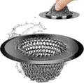 Revolutionary Kitchen Sink Drain Strainer, Patented Reversible Kitchen Sink by Wokdada