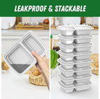 50 Pack 28 oz Meal Prep Containers Reusable - Image 4