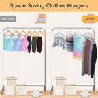 TomCare 2 Pack Tank Top Hanger and 2 Pack Leggings Organizers Space Saving - Image 4