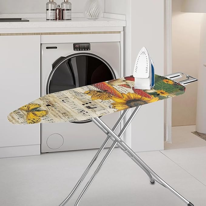 Sunflower Mushrooms Ironing Board Cover - Image 2