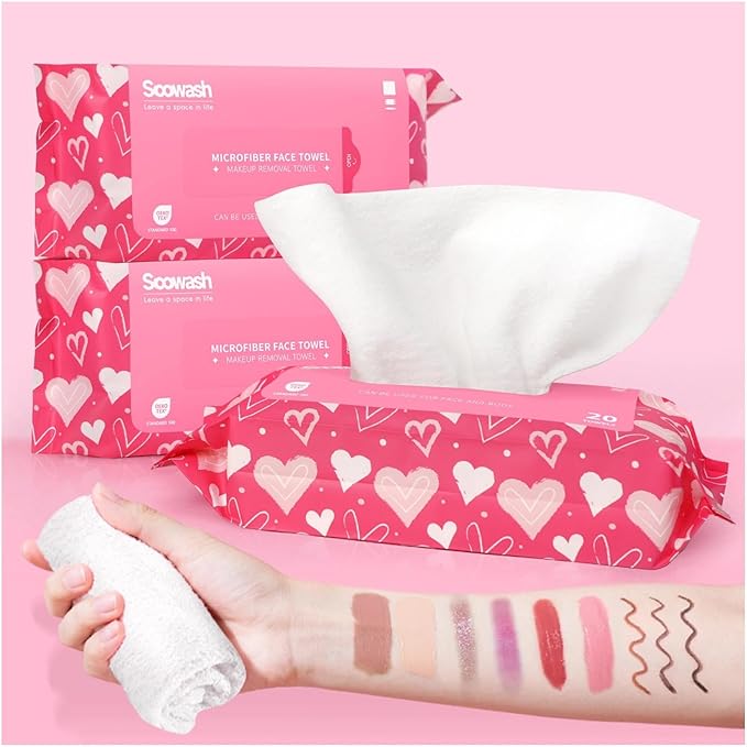 Makeup Remover Little Towels by SOOWASH