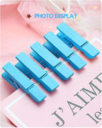 Clothes Pins Mini Clothespins Blue - Image 9