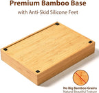 Umilife Bamboo Kitchen Drawer Organizer, 11 Inch Silverware Utensils Tray Holder - Image 4