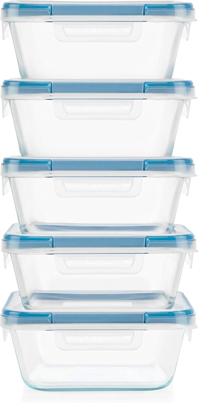 Snapware Glass Total Solutions Food Storage Containers Set, Airtight & - Image 6