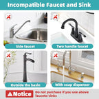 PoYang 4 Pack Faucet Mat for Kitchen Sink Splash Guard Long: Super Absorbent - Image 4