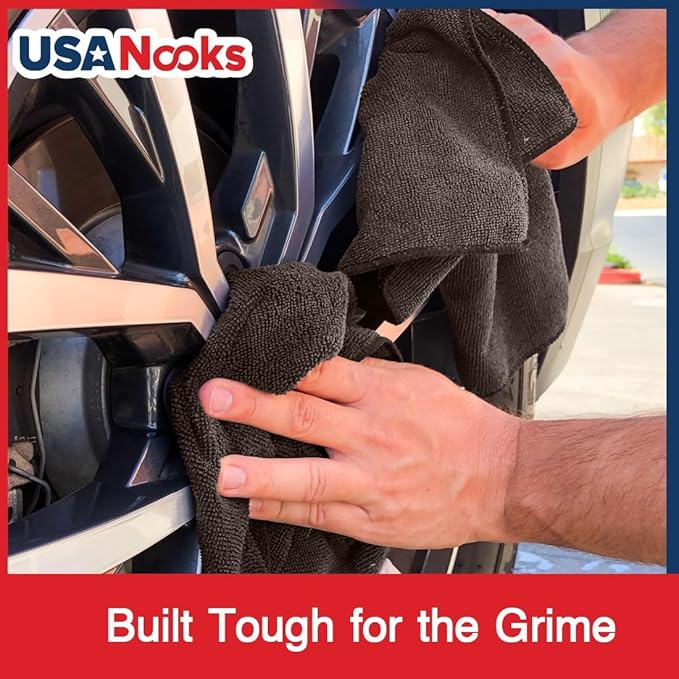 USANOOKS Premium 300GSM Microfiber Cleaning Cloth - Image 4
