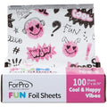 ForPro Professional Collection FUN Cool & Happy Vibes Foil Sheets, Pop-Up Foil by ForProProfessionalCollection