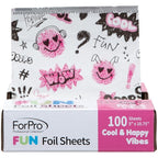 ForPro Professional Collection FUN Cool & Happy Vibes Foil Sheets, Pop-Up Foil by ForProProfessionalCollection