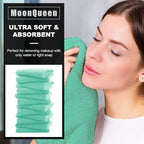 MOONQUEEN Microfiber Facial Cloths Fast Drying Washcloth 12 Pack - Image 2