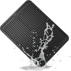 ZLR Silicone Dish Drying Mat for Kitchen Counter, Eco-Friendly Fast Dry Dish Mat by ZLR