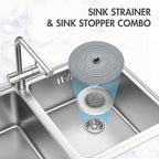 TRAPMATE Kitchen Sink Drain Strainer & Sink Stopper, Revolutionary Stainless - Image 6