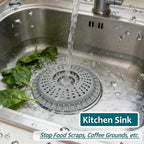 3 Pack Bathroom Sink Drain Strainer, Hair Catcher Shower Drain, Shower Drain - Image 5